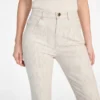 Sarah Monogram flared denim broek