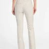 Sarah Monogram flared denim broek