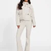 Sarah Monogram flared denim broek