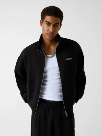 Scuba-Knit-jas met logo