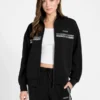 Scuba-sweatshirt met strass Scuba-sweatshirt met strass