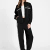 Scuba-sweatshirt met strass Scuba-sweatshirt met strass