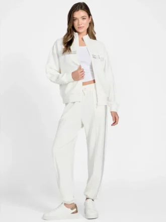 Scuba-sweatshirt met strass