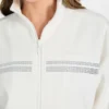 Scuba-sweatshirt met strass Scuba-sweatshirt met strass