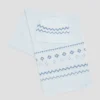 Set met jacquard muts en sjaal