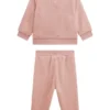 Set met sweatshirt en broek van imitatiebont (0-24 maanden) Set met sweatshirt en broek van imitatiebont (0-24 maanden)