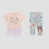 Set met vlinder-T-shirt en legging (0-24 maanden) Set met vlinder-T-shirt en legging (0-24 maanden)