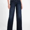 Sexy palazzo-Jeans met wijde pijpen en middelhoge taille