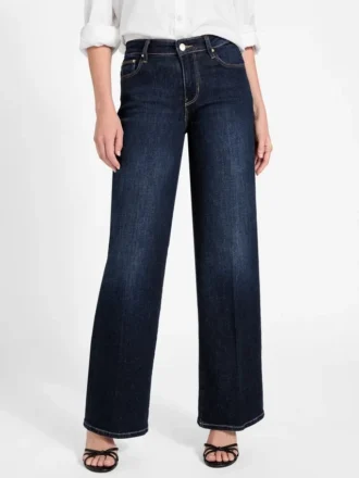 Sexy palazzo-Jeans met wijde pijpen en middelhoge taille