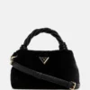 Shaida Crossbodytas met handvat en imitatiebont