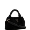 Shaida Crossbodytas met handvat en imitatiebont