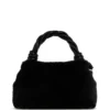 Shaida Crossbodytas met handvat en imitatiebont