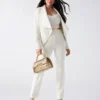Shayna Drape leren jas Shayna Drape leren jas