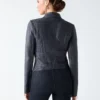 Shayna Drape leren jas Shayna Drape leren jas