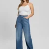 Shirr Eyelash Cami met trekkoord