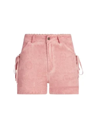 Shorts met textuur