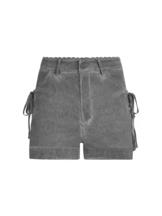 Shorts met textuur