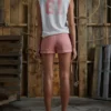 Shorts met textuur