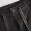 Shorts van gewassen canvas