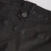 Shorts van gewassen canvas