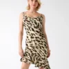 Sierra jurk met dierenprint