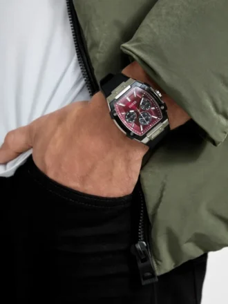 Siliconen multifunctioneel horloge 44 mm