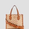 Silvana Chevron Mini-shoppers Silvana Chevron Mini-shoppers