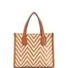 Silvana Chevron Mini-shoppers Silvana Chevron Mini-shoppers