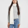 Sjaal met patch van wolmix Sjaal met patch van wolmix