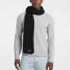 Sjaal met patch van wolmix Sjaal met patch van wolmix