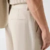 Slanke broek van linnenmix Slanke broek van linnenmix