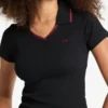 Slanke polo met geborduurd logo Slanke polo met geborduurd logo