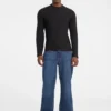 Slanke T-shirt met gemêleerde ribboord