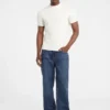 Slanke T-shirt met gemêleerde ribboord