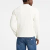 Slanke T-shirt met gemêleerde ribboord