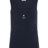 Slanke tanktop met geborduurde ster Slanke tanktop met geborduurde ster