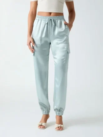 Slim fit cargo-joggingbroek