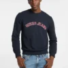 Slim fit college-trui met ronde hals Slim fit college-trui met ronde hals