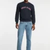 Slim fit college-trui met ronde hals Slim fit college-trui met ronde hals