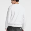Slim fit college-trui met ronde hals Slim fit college-trui met ronde hals