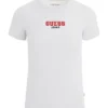 Slim-fit T-shirt met geribd borduursel Slim-fit T-shirt met geribd borduursel