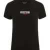 Slim-fit T-shirt met geribd borduursel Slim-fit T-shirt met geribd borduursel