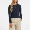 Slim T-shirt met geborduurd logo Slim T-shirt met geborduurd logo