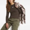 Slim T-shirt met geborduurd logo Slim T-shirt met geborduurd logo