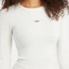 Slim T-shirt met geborduurd logo Slim T-shirt met geborduurd logo