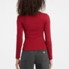 Slim T-shirt met geborduurd logo Slim T-shirt met geborduurd logo