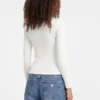 Slim T-shirt met geborduurd logo Slim T-shirt met geborduurd logo