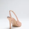 Slingback met veters