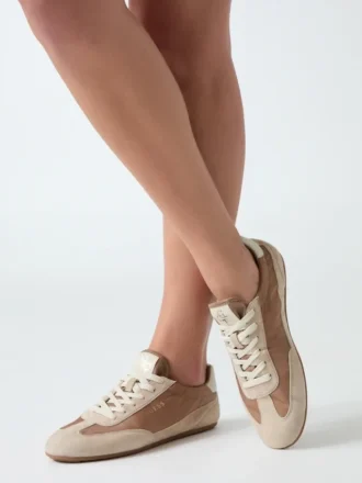 Sneakers van imitatieleer
