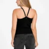 Sofie geribbelde Mirage-top
